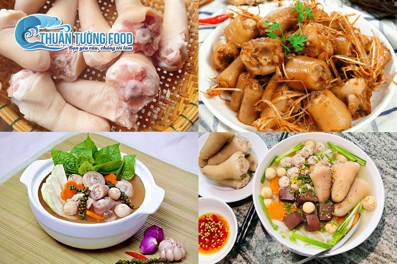Đuôi heo đông lạnh nhập khẩu giá rẻ tại Thuận Tường Food