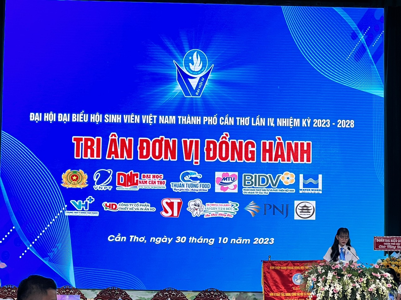 Thuận Tường Food tại Đại Hội Đại Biểu Hội Sinh Viên VIệt Nam Thành Phố Cần Thơ Lần IV, Nhiệm Kỳ 2023 - 2028