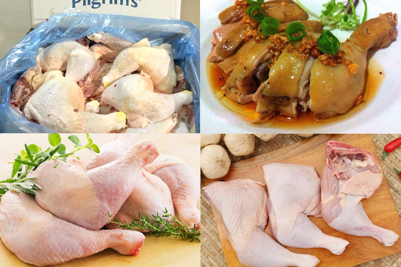 Đùi gà góc tư PILGRIM 2-3 cái/kg